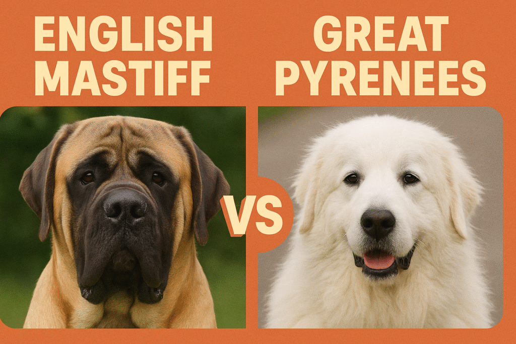 English Mastiff vs. Great Pyrenees: Which Giant Dog Suits You Best?