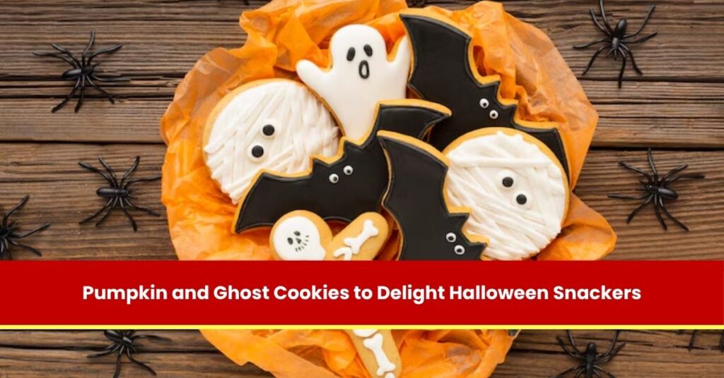 Pumpkin and Ghost Cookies to Delight Halloween Snackers