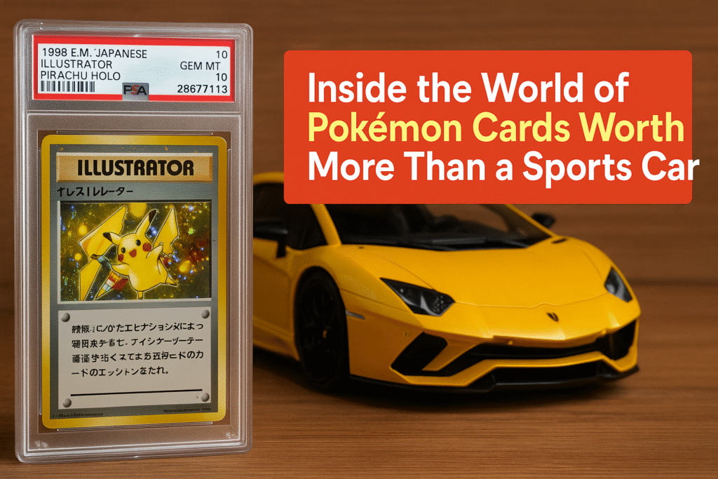 Inside the World of Pokémon Cards Worth More Than a Sports Car