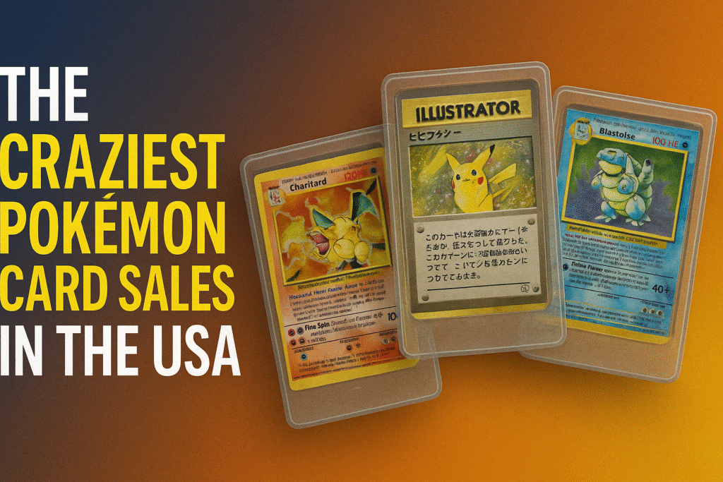 The Craziest Pokémon Card Sales in the USA