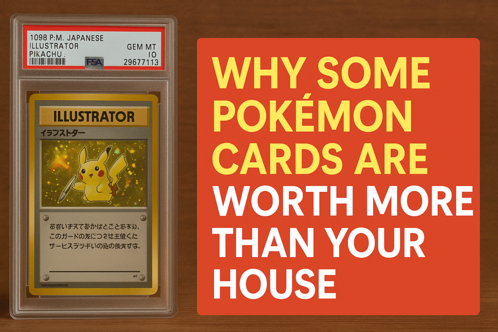 Why Some Pokémon Cards Are Worth More Than Your House