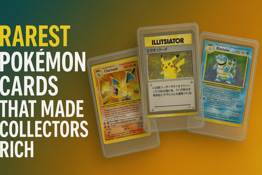 Rarest Pokémon Cards That Made Collectors Rich